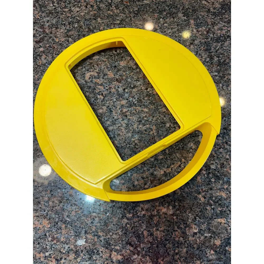 Vintage Tupperware Veggie Cheese Slicer/Grater Kit Yellow No Bowl